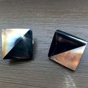 Vintage Watercolor Earrings